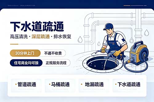 佛山下水道疏通