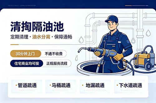 佛山清掏隔油池
